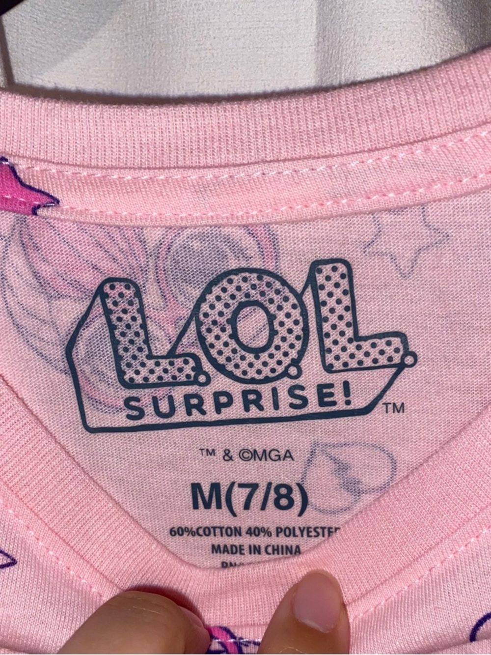LOL Surprise pink print tshirt - Picture 2 of 3